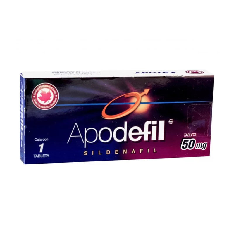 APODEFIL SILDENAFIL 50 MG TAB C/1 GI