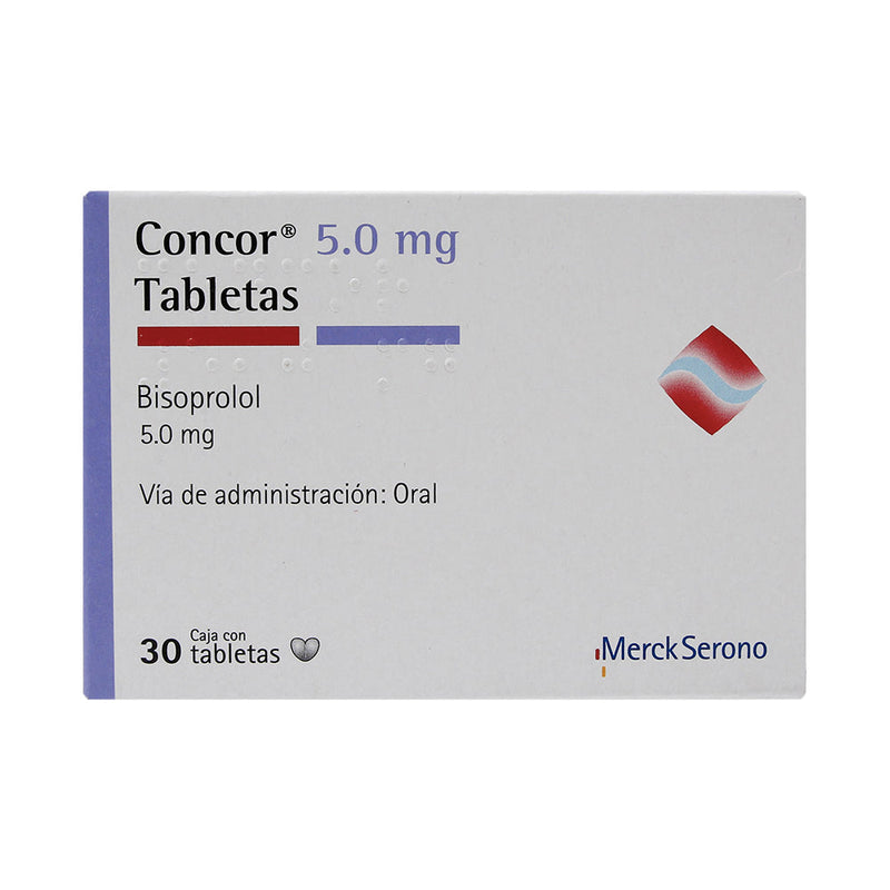 CONCOR 5.0 MG TAB C/30