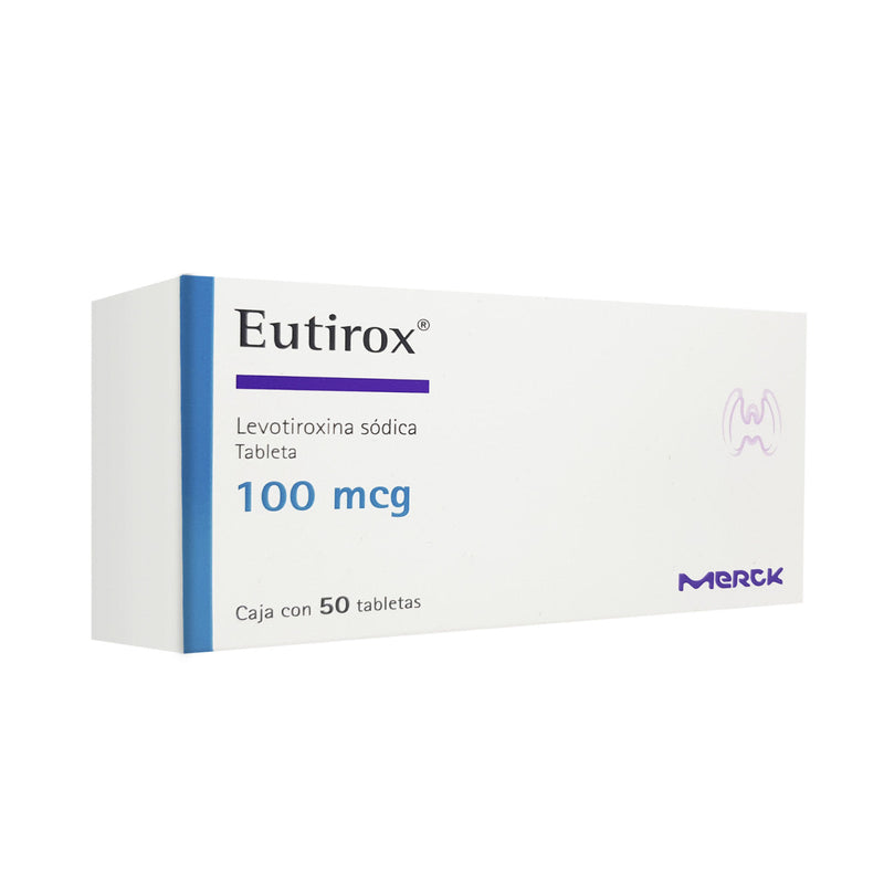 EUTIROX 100 MCG TAB C/50