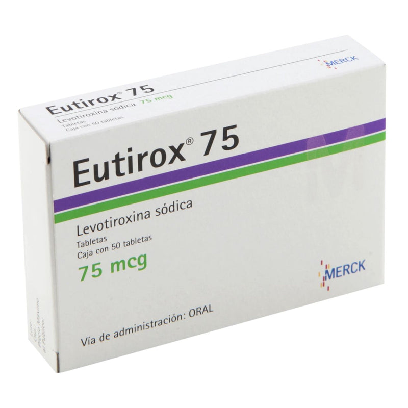 EUTIROX 75 MCG TAB C/50