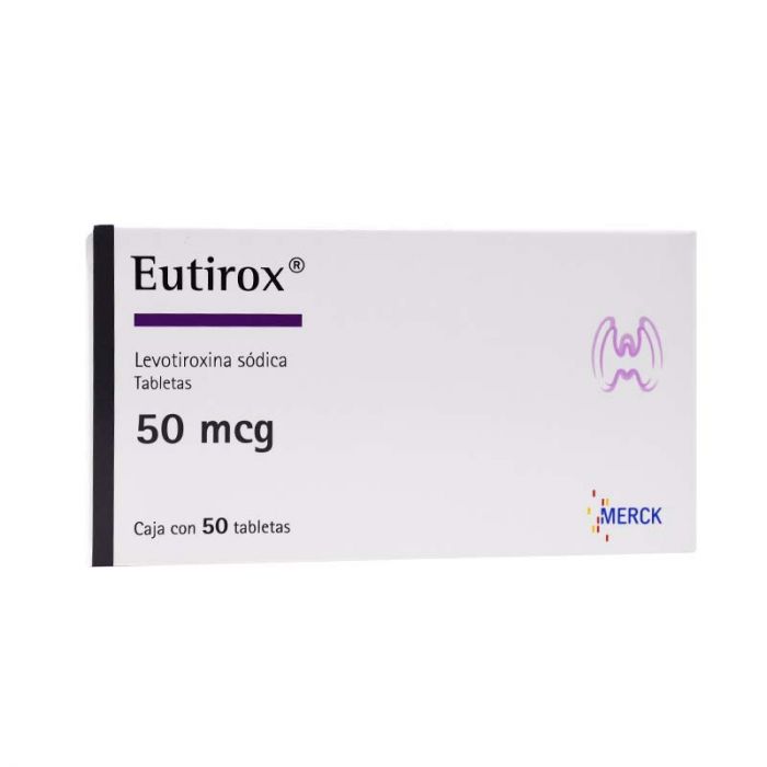 EUTIROX 50 MCG TAB C/50