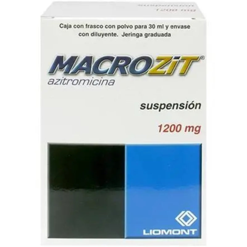 MACROZIT 1200 MG SUSP 30 ML
