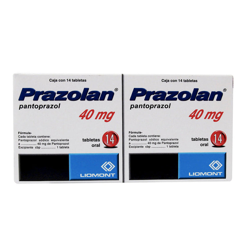 PRAZOLAN DUAL 40 MG TAB C/14