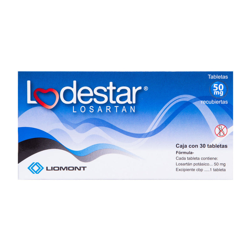 LODESTAR 50 MG TAB C/30 ME2% CS3+1