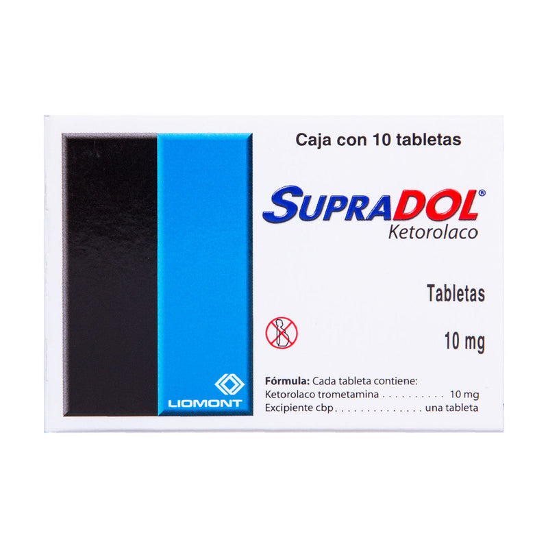 SUPRADOL 10 MG TAB C/10