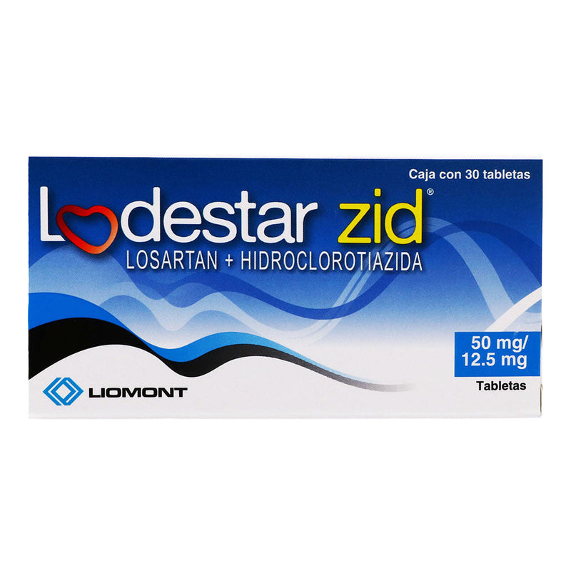 LODESTAR ZID 50/12.5 MG TAB C/30