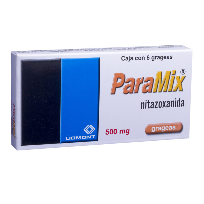 PARAMIX 500 MG GRAG C/6