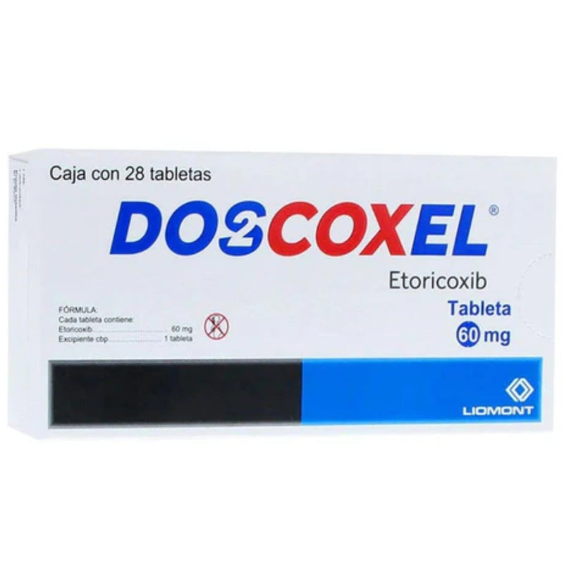 DOSCOXEL 60 MG TAB C/28