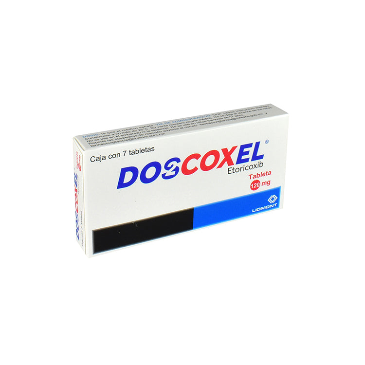 DOSCOXEL 120 MG TAB C/7