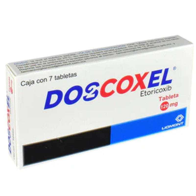 DOSCOXEL 120 MG TAB C/7