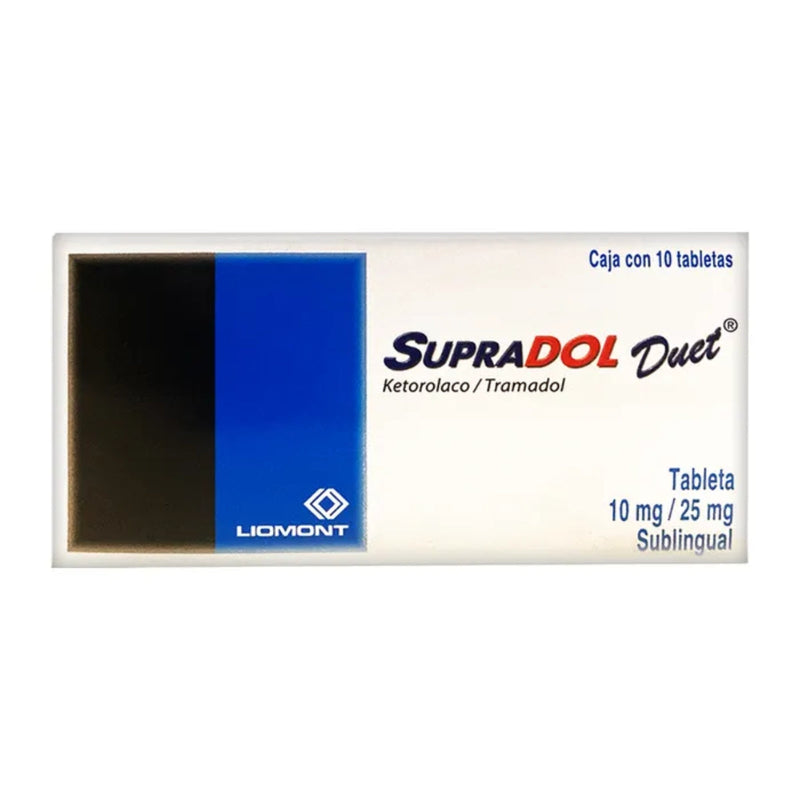 SUPRADOL DUET 10 MG TAB C/10