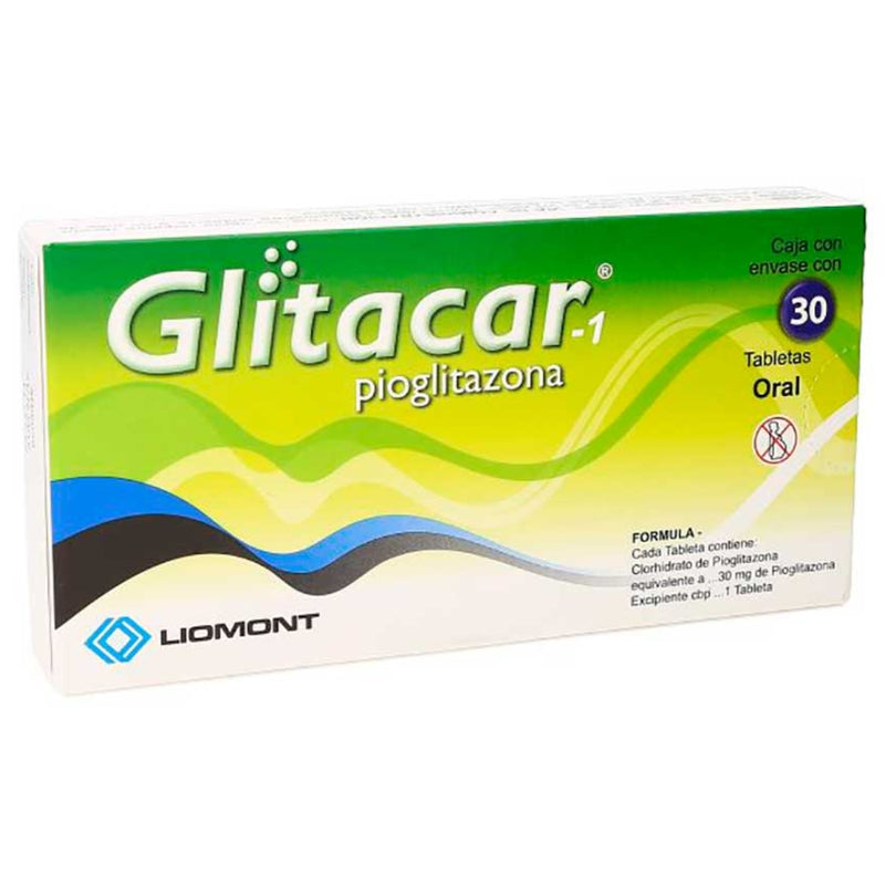 GLITACAR-1 30 MG TAB C/30