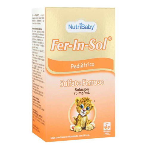 FER-IN-SOL PED GTS 50 ML CS3+1