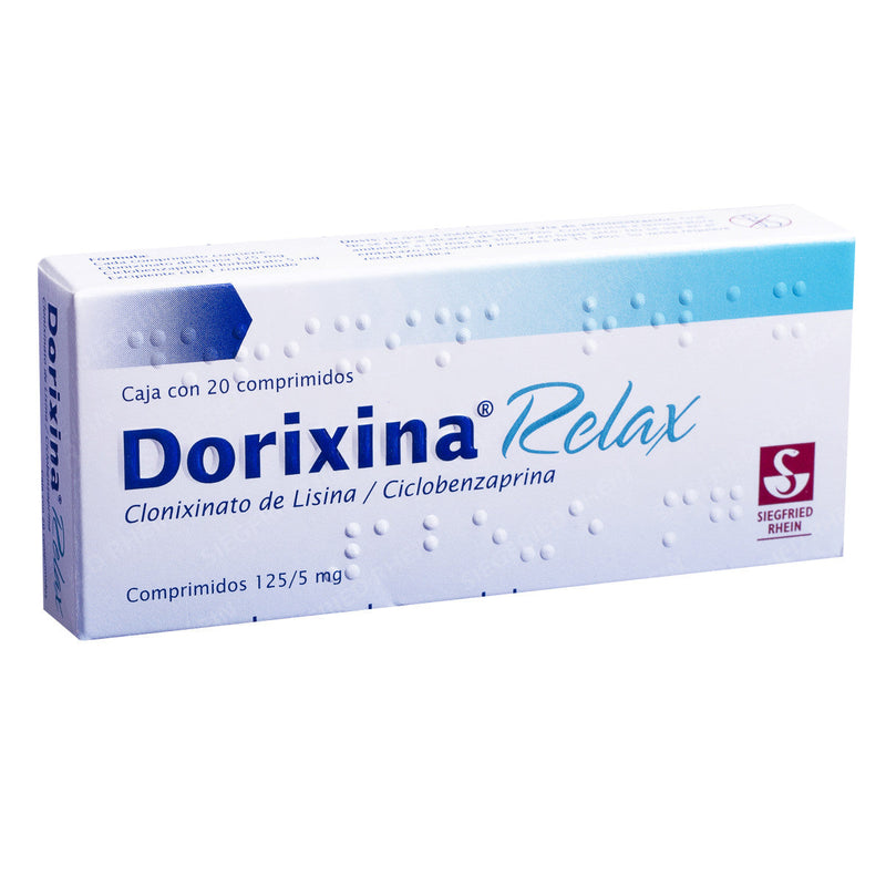 DORIXINA RELAX 125 MG/5 MG CPR C/20