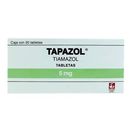 TAPAZOL 5 MG TAB C/20 CS3+1