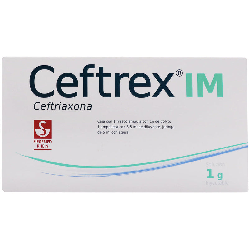 CEFTREX 1 GR AMP I M