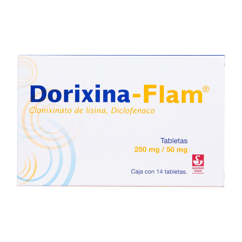 DORIXINA-FLAM 250MG/50 MG TAB C/14