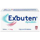 EXBUTEN 5 MG TAB C/60 ME2% CS3+1