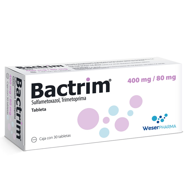 BACTRIM 400/80 MG CPR C/30