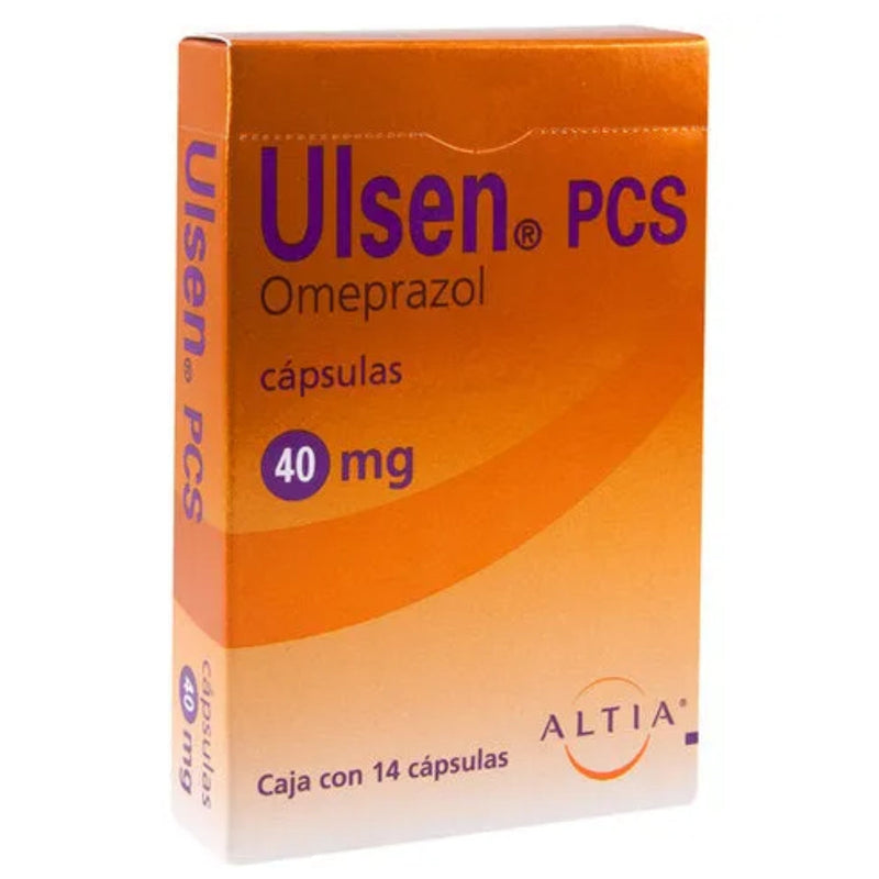 ULSEN PCS 40 MG CAP C/14