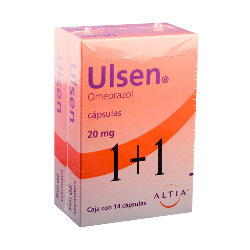 ULSEN 20 MG CAP C/14