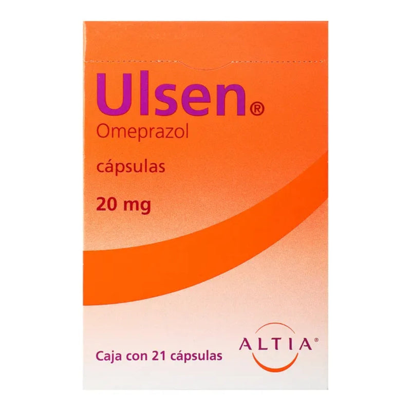 ULSEN 20 MG CAP C/21