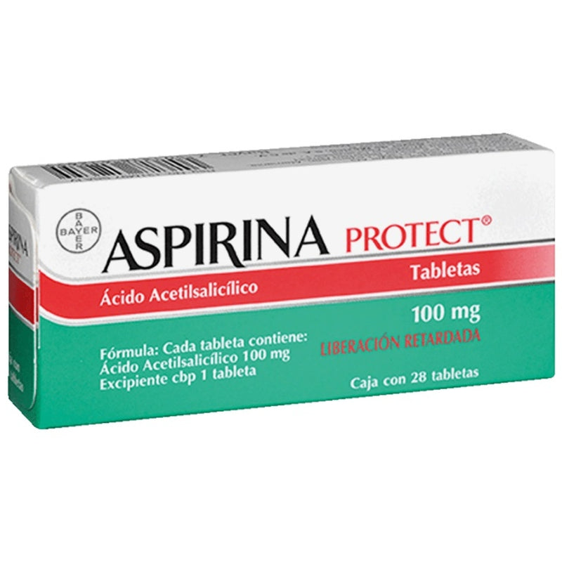 ASPIRINA PROTEC 100 MG TAB /28