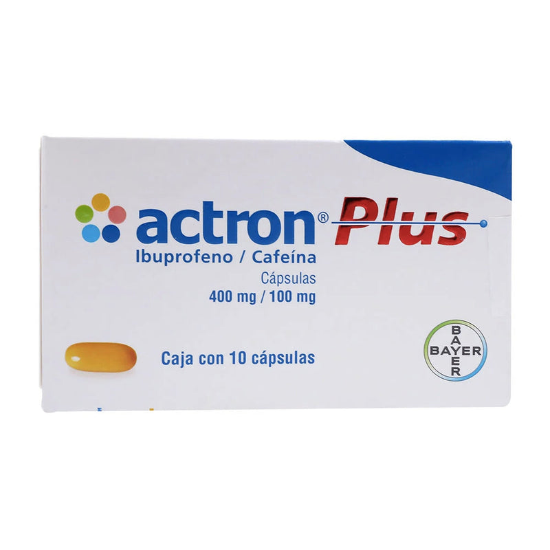 ACTRON PLUS 400/100 MG CAP C/10