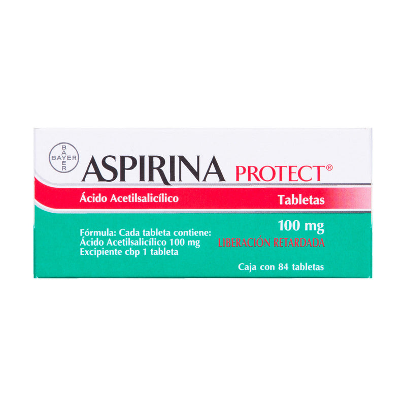 ASPIRINA PROTEC 100 MG CPR /84