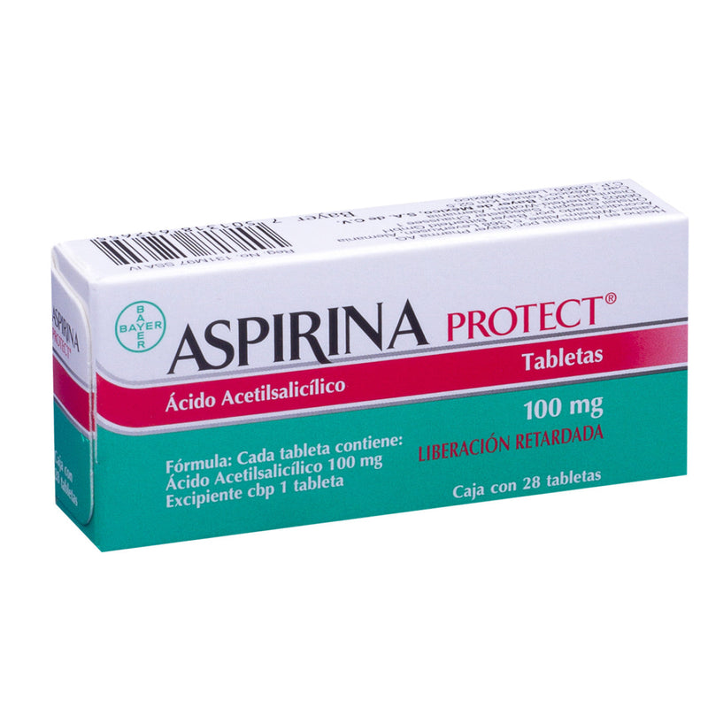 ASPIRINA PROTEC 100 MG TAB /28