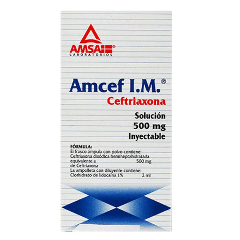AMCEF 500 MG IM AMP 2 ML GI