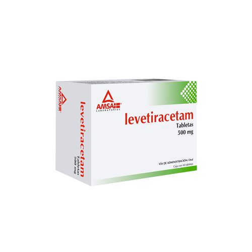 LEVETIRACETAM 500 MG TAB C/60 GI