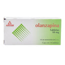 OLANZAPINA 10 MG TAB C/14 AMSA GI