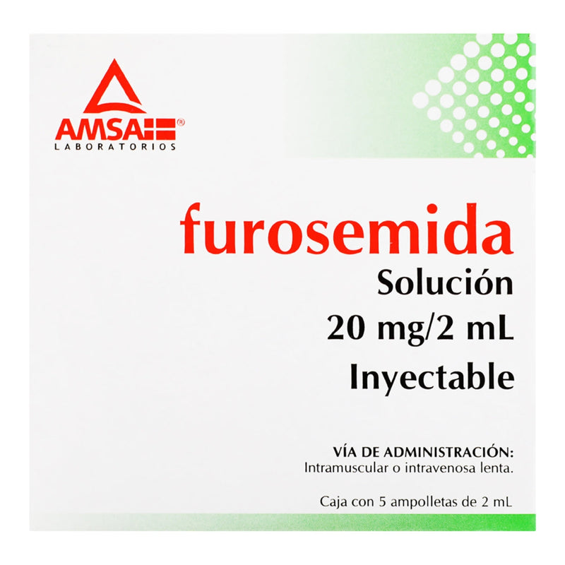 FUROSEMIDA SOL INY C/5 GI