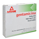 GENTAMICINA 160 MG SOL INY 2 ML GI