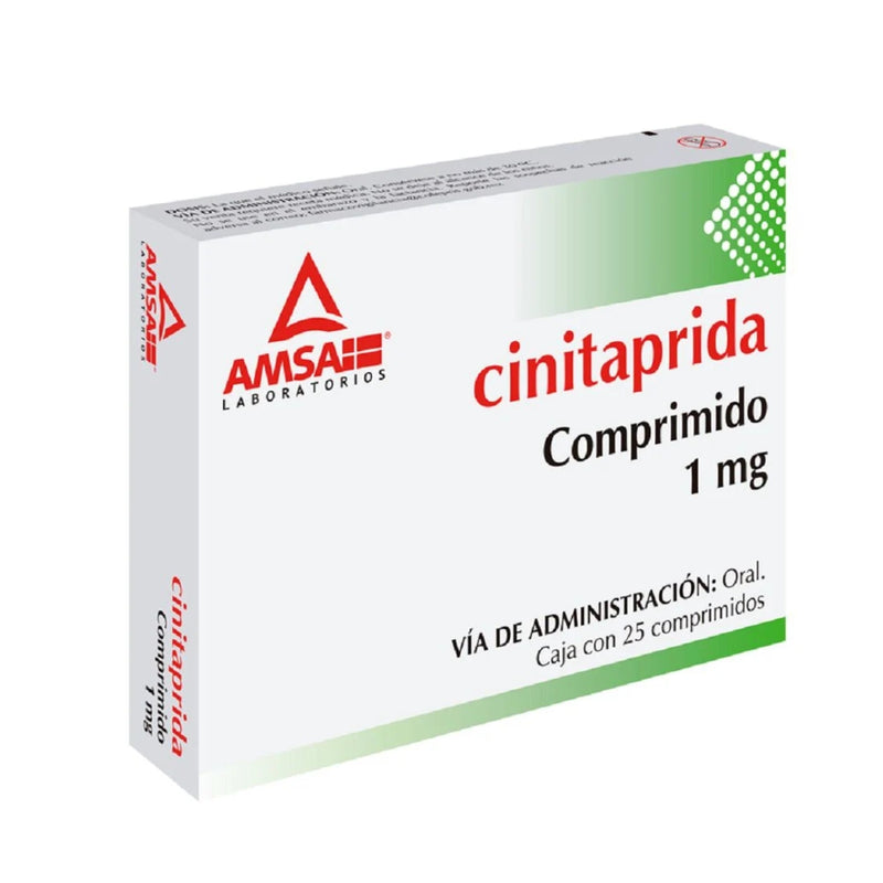CINITAPRIDA 1 MG CPR C/25 AMSA GI