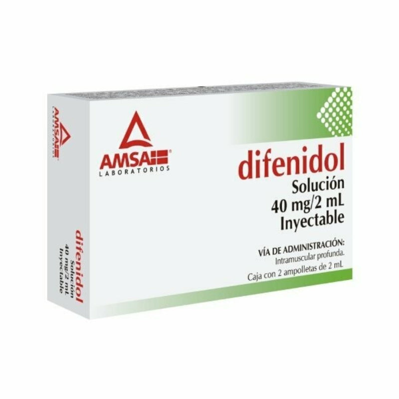 DIFENIDOL 40MG/2ML AMP C/2 AMSA GI