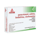 CLORFENAMINA COMP 500/25/5/4 MG TAB C/10 GI