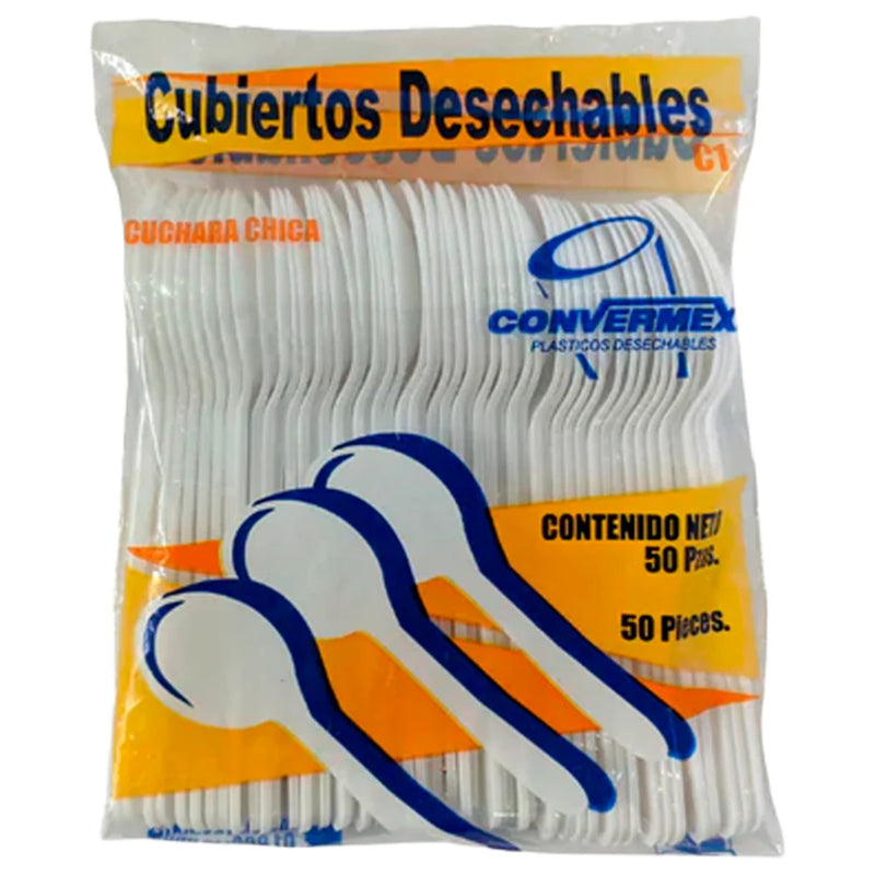 CONVERMEX CUCHARA PASTELERA C/50