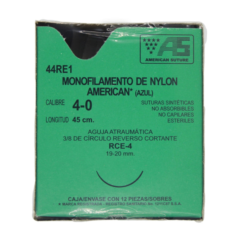 MONOFILAMENTO DE NYLON AMERICAN CL 4-0 C/12