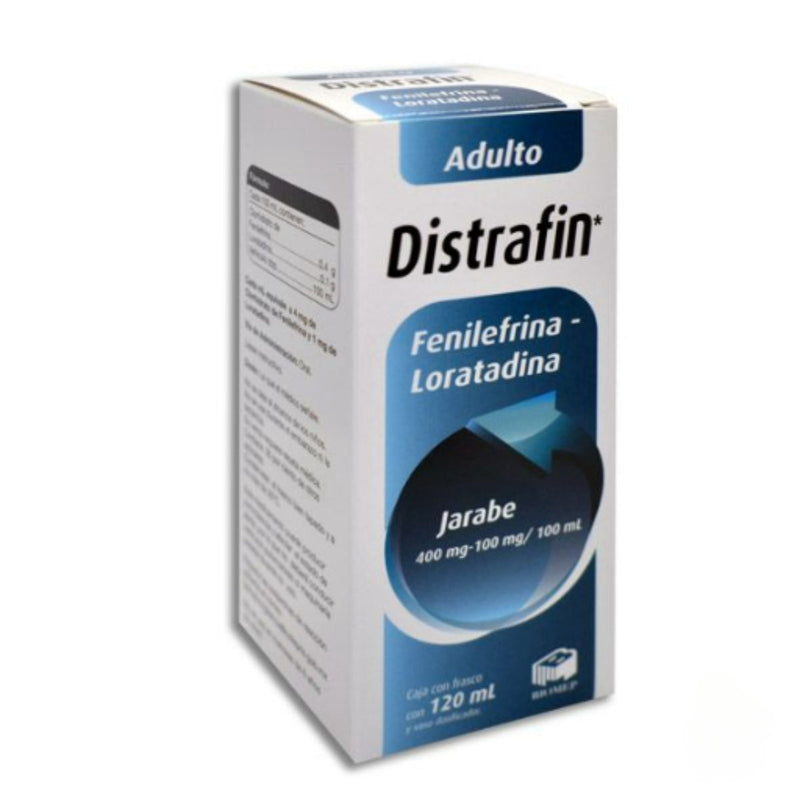 DISTRAFIN JRB ADULTO 400/100 MG 120 ML