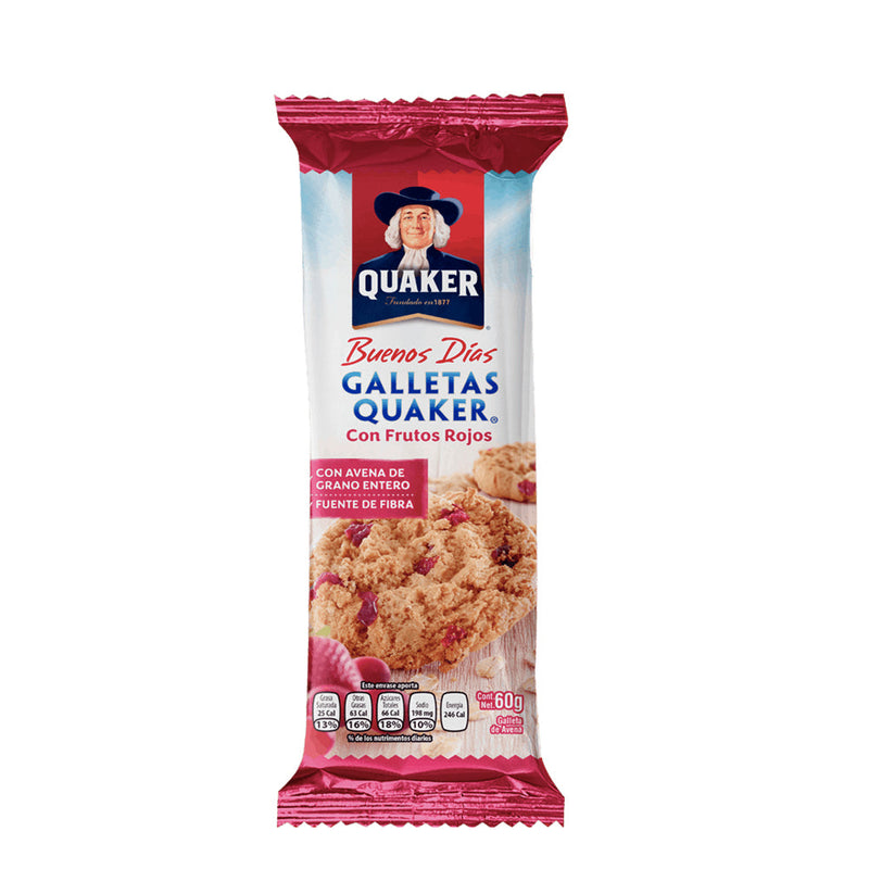 QK AVENA GALLETA FRUTOROJO 60G