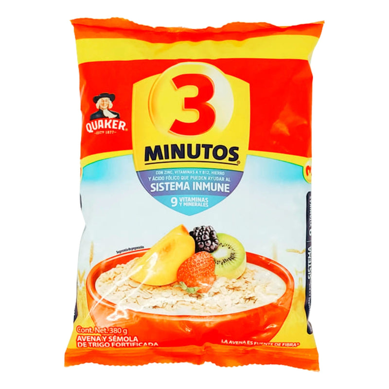 3 MINUTOS AVENA 380 GR BSA