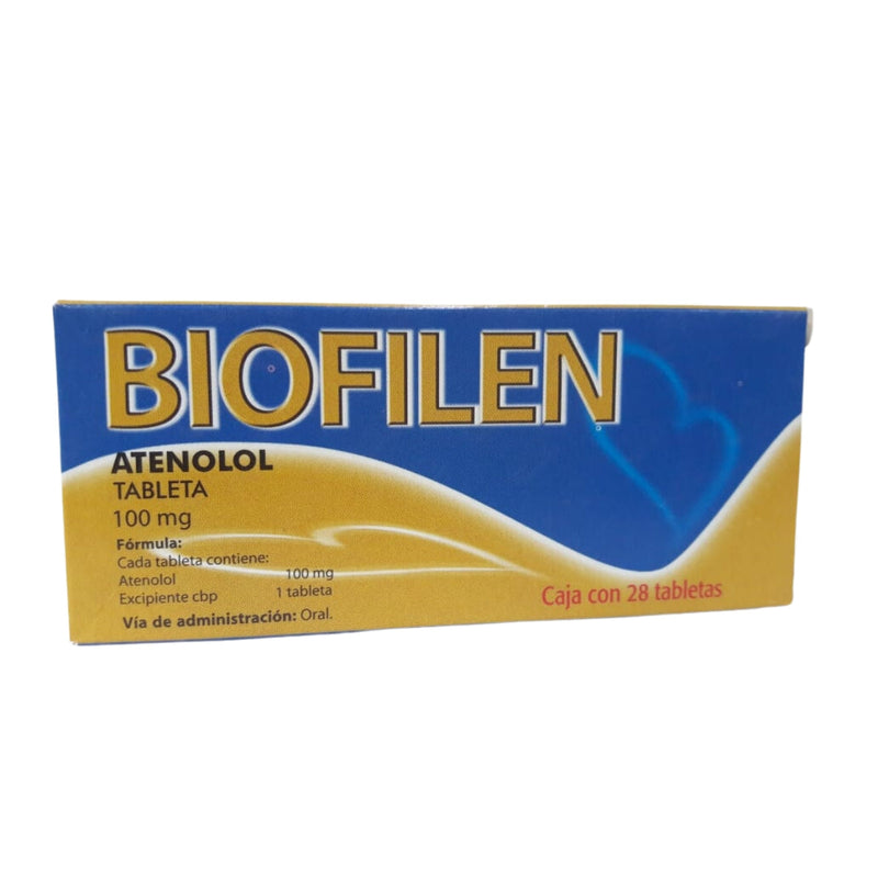 BIOFILEN 100 MG TAB C/28 GI