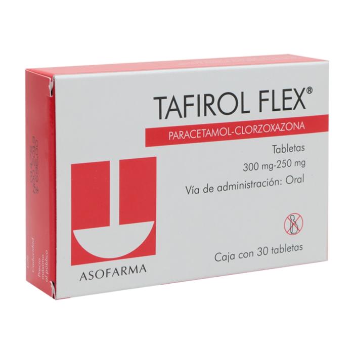 TAFIROL FLEX 300/250 MG TAB C/30