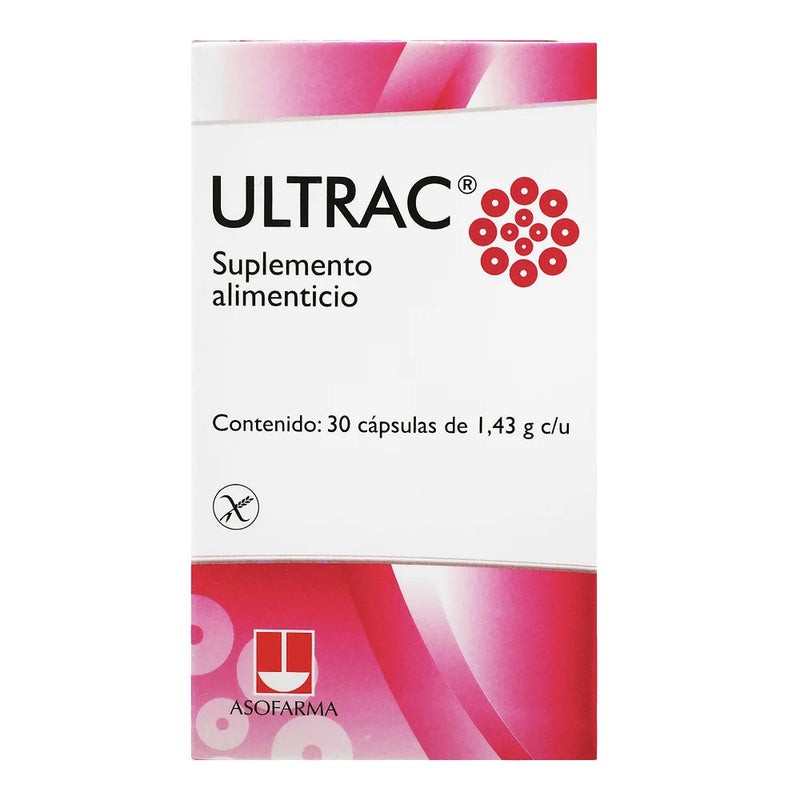 ULTRAC SUPL ALIM CAP C/30
