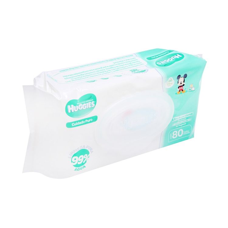 HUGGIES TOA CUIDADO PURO C/80 REP