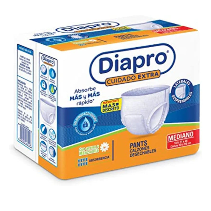 DIAPRO PANTS MED CALZON C/10