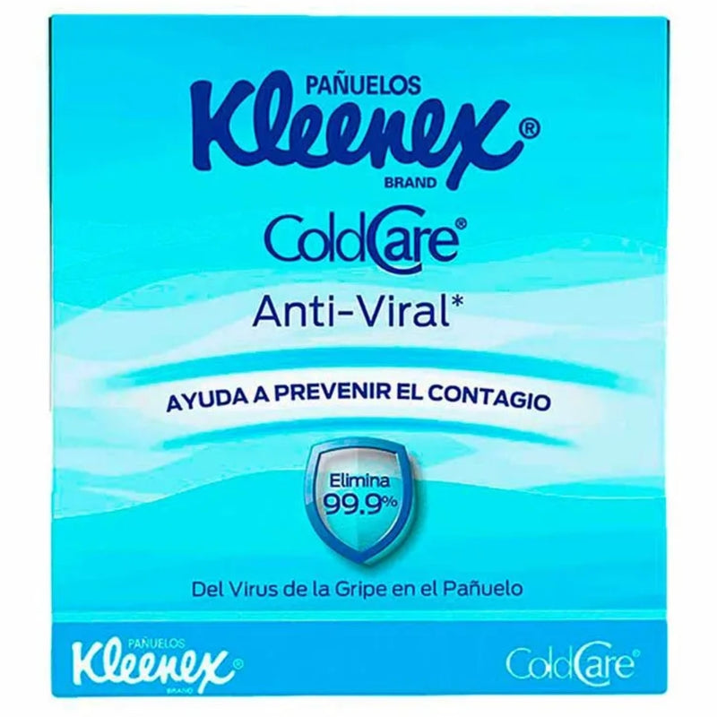 KLEENEX PAÑUELO ANTIVIRAL C/80