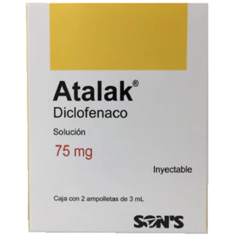 ATALAK 75 MG SOL INY C/2 GI
